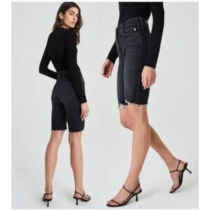 AG Adriano Goldschmidt Chrissy Vintage‎ Bermuda Shorts Size 25 New with Tags